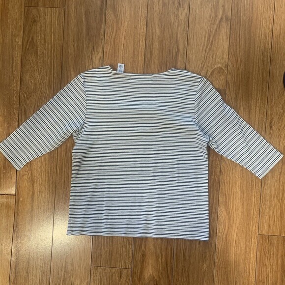 Vintage Marsh Landing Petites Stretch 3/4 Sleeve Tee Size PS - Picture 3 of 3
